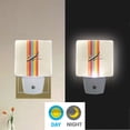 thumbnail image 2 of Yayeee LED Plug in Night Light for The Home with Auto Dusk to Dawn Light Sensors, 2 Pack, Colorful Plane, 2 of 6