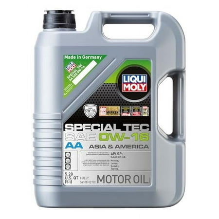 Liqui Moly Special Tec AA SAE 0W-16 | 5 L | Synthesis Technology Motor Oil | SKU: 20328