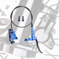 thumbnail image 4 of Frenos de disco shamjiam F160 R140 de bicicleta hidráulico Azul, 4 of 9
