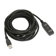 thumbnail image 3 of USB 3.0 Extension Cable Black 16.4ft 5Gbit Per Sec Male to Female USB Active USB Extension Cord for Hub Mouse Keyboard, 3 of 5