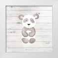 thumbnail image 1 of Robinson, Tamara 15x15 White Modern Wood Framed Museum Art Print Titled - Watercolor Panda, 1 of 4