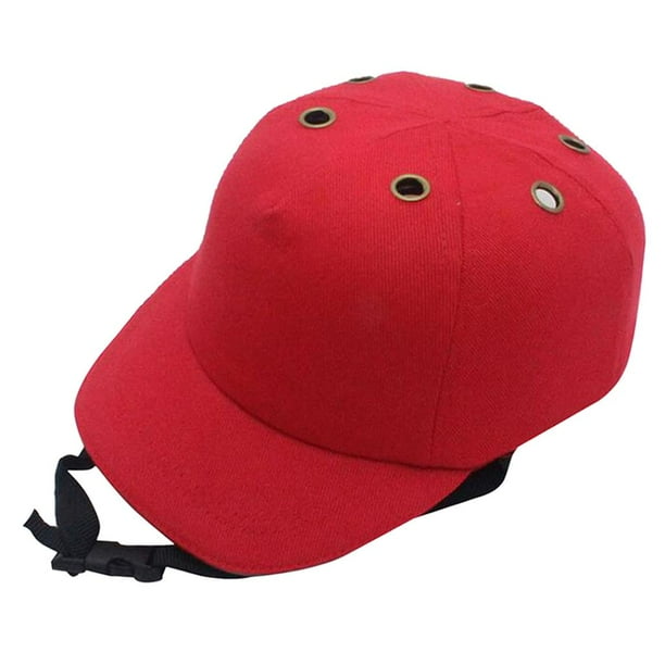 Baseball Bump Lightweight Hard Hat Head Protection Adjustable Protective red Walmart