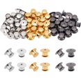 thumbnail image 1 of 60 Pcs 3 Colors Pin Keepers Replacement Pin Back Locking Clasp Metal Pin Locks Back Suitable for Brooches Lapels Badges Enamel Needles and DIY Crafts, 1 of 7