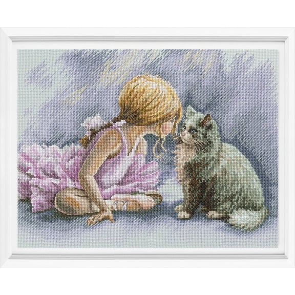 Now I'll teach you M996 Counted Cross Stitch Kit