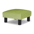 thumbnail image 2 of Jules Square Accent Ottoman Bright Chartreuse, 2 of 5