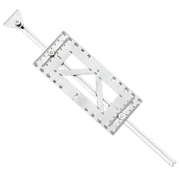 Professional Grade Cabinet Handle Drill Jig Cabinet Handle Template Measurement