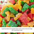 thumbnail image 3 of NY Spice Shop Jelly Bears Super Sour - 1 Pound - Jelly Candy, 3 of 8
