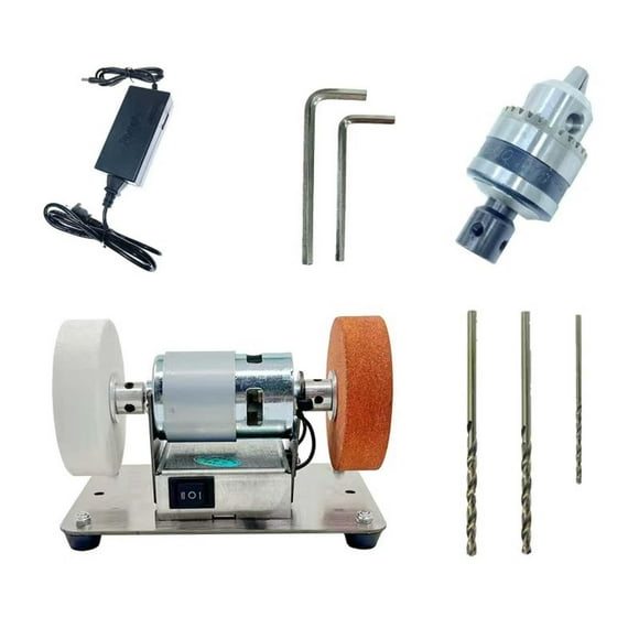 GROWTH TANK Mini Belt Sander Mini Bench Belt Grinder for Making Sharpening Metal Working