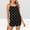 Black, variant on Sakmal Plus Size Pajama Set Womens Polka Dot Tank Top and Shorts Leisure Loungewear ,Black,L