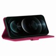 thumbnail image 2 of Mantto Compatible iPhone 13 Pro Max Case Magnetic Synthetic Leather Folio Flip Case with Kickstand Card Holder PU Leather Shockproof Protective Cover for iPhone 13 Pro Max, Winered, 2 of 7