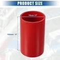 thumbnail image 5 of Unique Bargains 3" ID 6" Length 4-Ply Reinforced High Temp Straight Coupler Silicone Reducer Hose Red for Car, 5 of 6