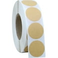thumbnail image 1 of Etiqueta precio kraft redonda 1 pulgada etiqueta precio kraft rollo etiqueta precio kraft hogar aula, 1 of 7