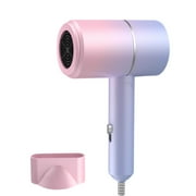 ufeghfjh Lightweight Ionic Blow Dryer, Blue Light Hair Care Gradient Hair Dryer Electric, Hair Dryer Household Constant Temperature Cold and Hot Hair Dryer Silent Hair Dryer