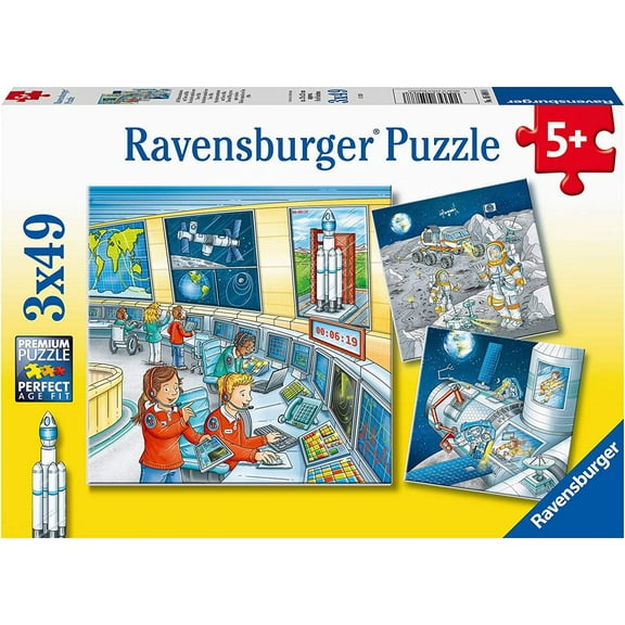 Ravensburger 3x49 Piece Puzzle Tom in Space 050888