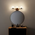 thumbnail image 7 of 45582NBR Kichler Lighting Jasper - 3 Light Bath Vanity In Mid-Century Modern Style-7.75 Inches Tall and 24.5 Inches Wide, 7 of 7