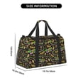thumbnail image 3 of Picia Mardi Gras3 Print Travel Duffle Bag,Weekender Bags for Women with Shoe Compartment, Gym Duffel Bag with Wet Pocket, Hospital Bags for Labor and Delivery, 3 of 7