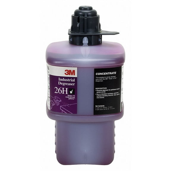 3m Industrial Degreaser,Liquid,2L,Bottle  26H