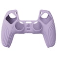 thumbnail image 3 of PlayVital Samurai Edition Mauve Purple Anti-Slip Controller Silicone Skin for PS5, Ergonomic Soft Rubber Protective Case for PS5 Controller with White Thumb Stick Caps, 3 of 8