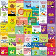 Lunch Box Jokes for Kids - 60 Cute Inspirational and Motivational Notes Cards for Children, Jokes and Puns Boys & Girls