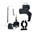 thumbnail image 3 of Gancho de almacenamiento para candado de casco de motocicleta, accesorios con 2 llaves antirrobo Estilo F, 3 of 8
