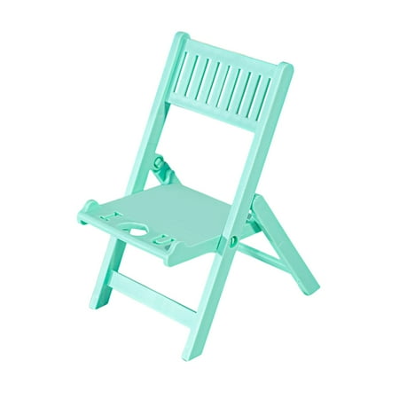 Chair Shape Mobile Phone Stand Portable Foldable Desk Smartphone Holder for Home Office Universal Cell Phone Bracket Decorative Accessory