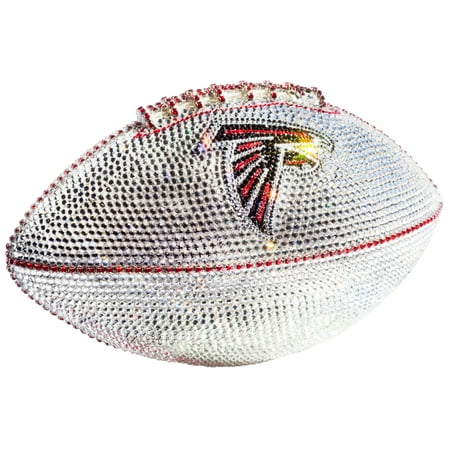 Atlanta Falcons Rocks - Atlanta Falcons Swarovski Crystal Football - No Size