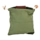 thumbnail image 4 of Bolsa de lona de cuero para recolección de frutas, cinturón para acampar, color verde militar, 4 of 14