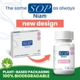 thumbnail image 2 of SOP NIAM D-Chiro Inositol Supplement for PCOS with Folic Acid, Vitamin B6, B12, D3, Biotin, Gluten-Free, 30 Capsules, 30 Day Supply, 2 of 7