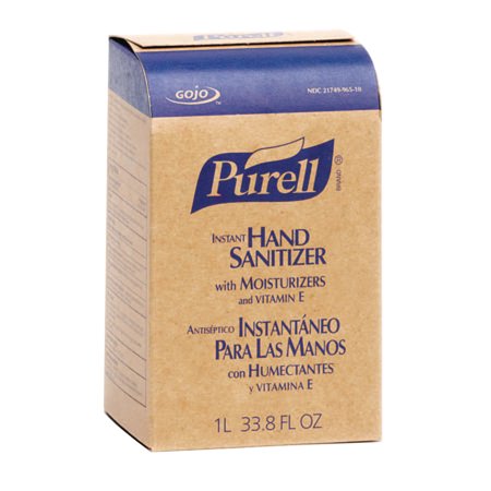 PURELL Instant Hand Sanitizer Refills for Dispenser, 27 fl oz, (Pack of