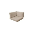 thumbnail image 1 of TK Classics Coussins en Tissu 4" pour Chaises d'Angle en Beige de Blé, 1 of 3