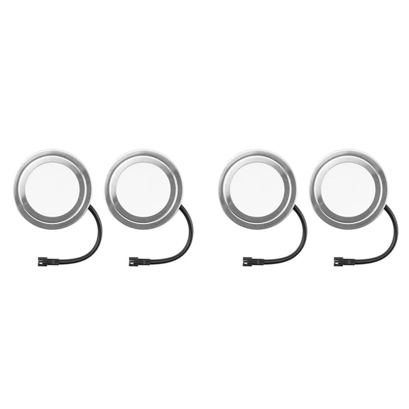 12V DC 1.5W Range Hood Lights with SM Socket, Hole Closet Stove LED Light , White Kitchen Bulbs 4 Pack