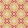 thumbnail image 1 of Ahgly Company Machine Washable Indoor Square Transitional Bright Orange Area Rugs, 5' Square, 1 of 7