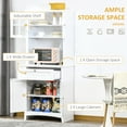 thumbnail image 6 of Adjustable storage for tall appliances | Customize space in the kitchen hutch, 6 of 7