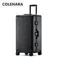 thumbnail image 2 of COLENARA equipaje 22 "24" 26 "28" 32 pulgadas cubierta de carrito de aleación de aluminio y magnesio caja de contraseña de gran capacidad maleta para hombre, 2 of 4