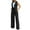 Black, variant on Fgnfyis Womens Elegant Solid Color Suit Vest Tank Cardigan Pockets Tops Wide Leg Pants Suit Two Piece Sets for Women Pants Sets White S