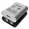 thumbnail image 7 of 2X USB Printer Sharing Device, 2-Port Manual Kvm Switching Splitter Hub Converter Black, 7 of 7