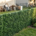 thumbnail image 6 of Bibana 10 x 10 Boxwood Artificial Greenery Panel 12 Count, 6 of 9