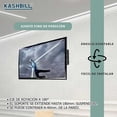 thumbnail image 3 of Soporte para TV 19"-55" Kashbill, Fácil Instalación, Distancia a Pared 40-180mm, 25kg, Ajuste Vertical 8° -5°- Mod. 115, 3 of 6