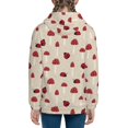 thumbnail image 6 of Pofeuu Ladybug With Mushroom Print Teenage Zipper Hoodie Sweatshirts Hooded Casual Jackets With Pocket For Boys Girls-Small, 6 of 6
