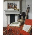 thumbnail image 3 of Jan van der Heyden 12x14 Black Modern Framed Museum Art Print Titled - Room Corner with Curiosities, 3 of 5