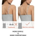 thumbnail image 5 of VASLANDA Tank Tops with Built in Bra for Women Adjustable Spaghetti Strap Cami Sleeveless Summer Tops, 5 of 8