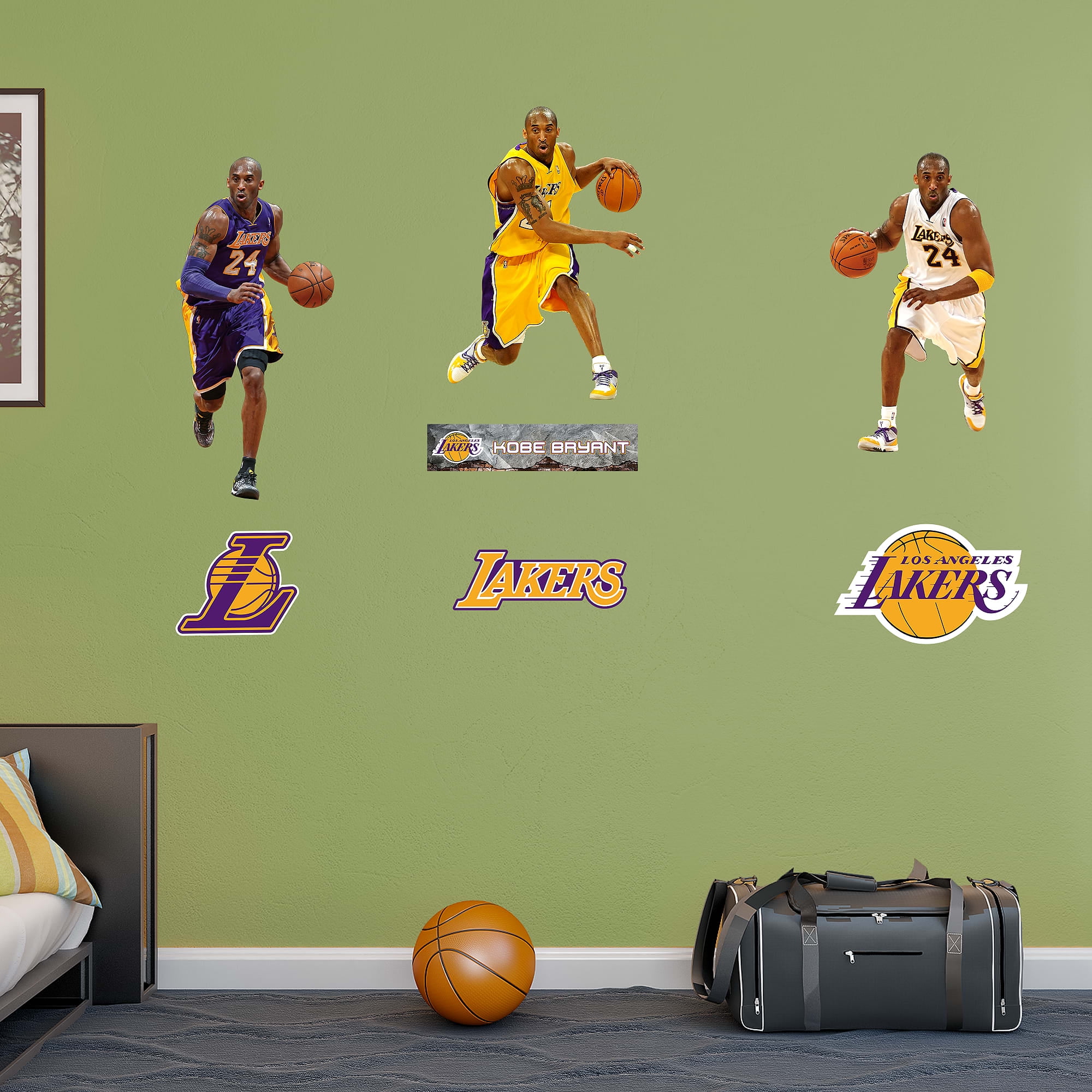 Fathead Kobe Bryant Hero Pack XLarge Officially Licensed NBA
