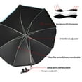 thumbnail image 5 of Chair Umbrella with Clamp,46 inches UPF 50+ Clip on Parasol for Patio,Beach Chairs,Strollers,Wheelchairs,Golf Carts, 5 of 7