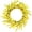 17.7 in, variant on 17.7in Yellow Forsythia Door Wreath for Spring Summer, Artificial Jasmine Flower Front Door Wreath for Windows Garden Wedding Home Decoration