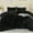 Black, variant on EMME Plush Shaggy Duvet Cover Set Queen Size 3 Pieces Fluffy Fuzzy Cover Set for Queen Bed Luxury Soft Bedding Duvet Covers (Light Grey, Queen)
