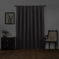 thumbnail image 4 of Ultimate Light Blocker Certified 100 Percent Blackout Jamie Smart Curtain Window Curtain Panel, 4 of 6