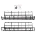 thumbnail image 1 of 2pcs Under Desk Cable Management Rack Compact Cable Organizer Storage Rack, 1 of 8