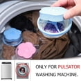 thumbnail image 2 of Huggegwe 10 Pcs Attrape-Peluches pour Lessive, Sac en Filet Flottant Réutilisable pour Machine à Laver, Filtre à Poils d'Animaux Piège à Peluches (Bleu) CJB91-37101, 2 of 9