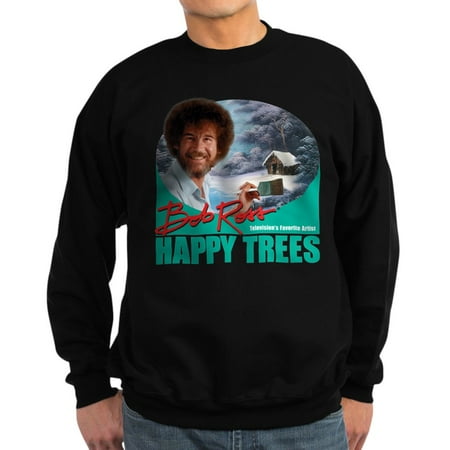 Classic Crewneck Sweatshirt - CafePress - Bob Ross - Classic Crew Neck Sweatshirt