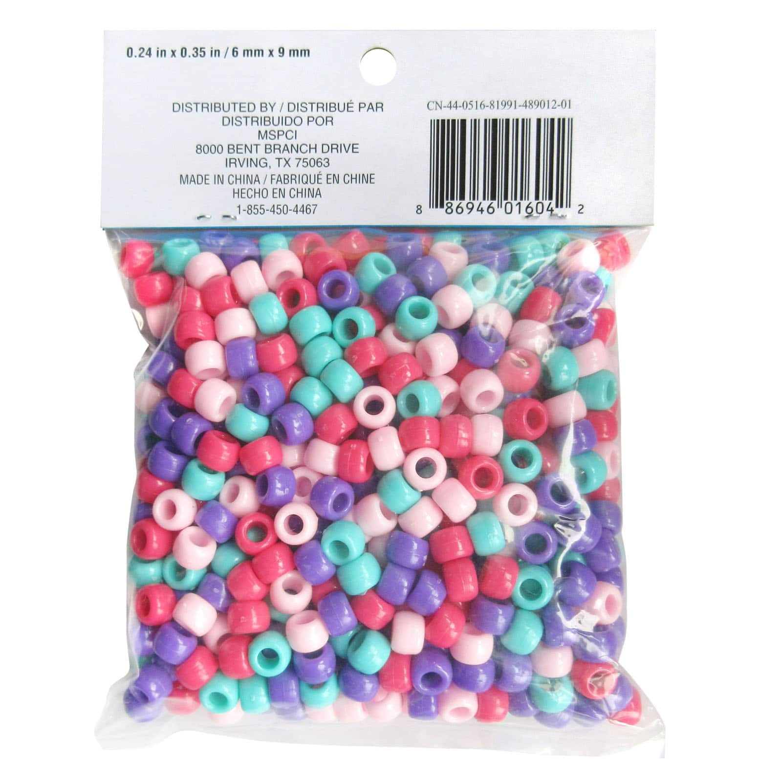 12 Packs: 580 ct. (6,960 total) Princess Pony Beads by Creatology - 6mm x 9mm